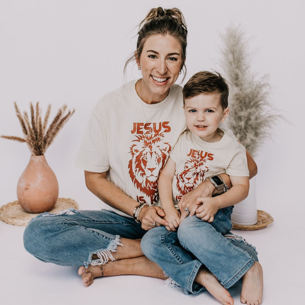 Jesus is King Unisex Tee- Adult - Little & Brave
