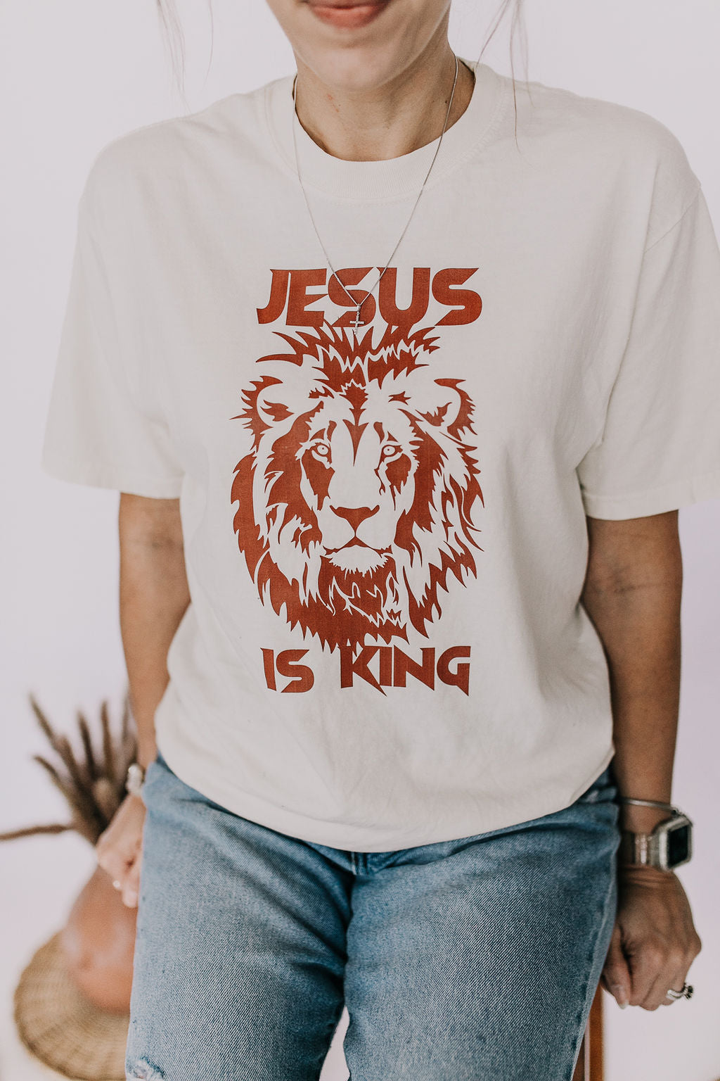 Jesus is King Unisex Tee- Adult - Little & Brave