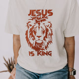 Jesus is King Unisex Tee- Adult - Little & Brave