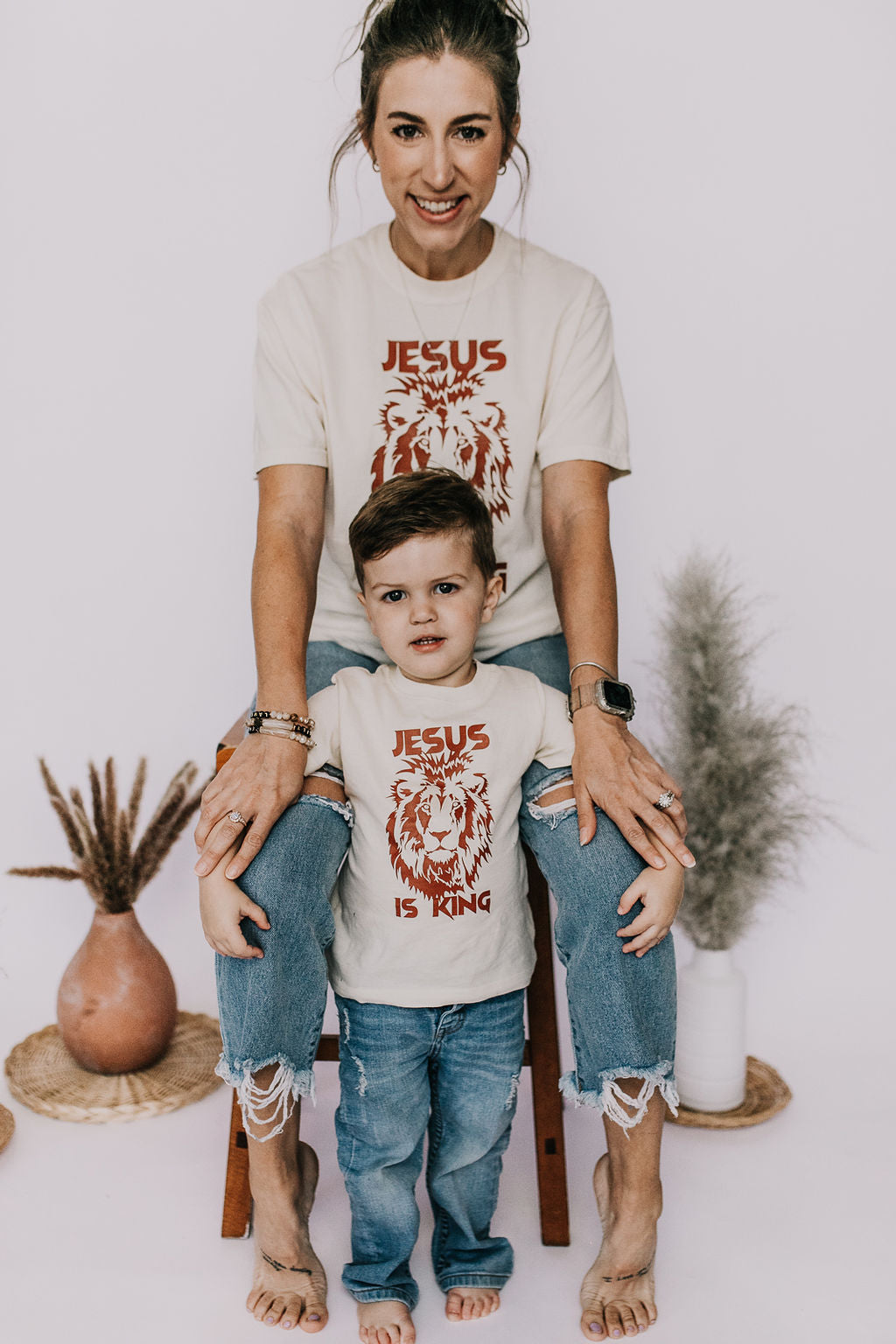 Jesus is King Unisex Tee- Adult - Little & Brave