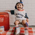 God Bless America Baby Romper - Little & Brave