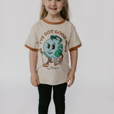 Good News Ringer Retro tee. - Little & Brave