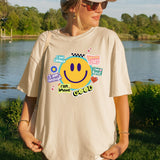 Sticker Affirmation T-Shirt – Adult Positive & Faith-Inspired Tee