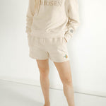 Adult Shorts / Adult Affirmation Crewneck Matching (1 piece) - Little & Brave