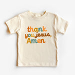 Thank You Jesus - Toddler Tee - Little & Brave