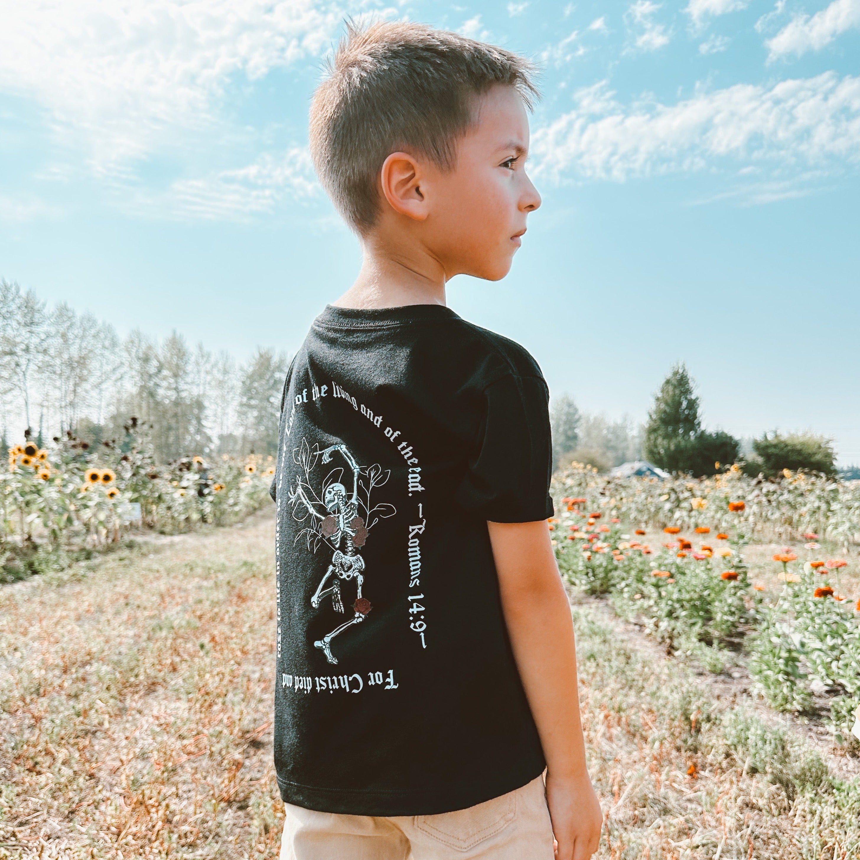 Dancing Skeleton - Romans 14:9 - Little & Brave