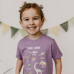 Dino Affirmation T-Shirts for Kids - Little & Brave