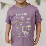 Dino Affirmation T-Shirts for Kids - Little & Brave