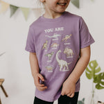 Dino Affirmation T-Shirts for Kids - Little & Brave