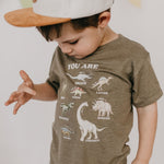Dino Affirmation T-Shirts for Kids - Little & Brave