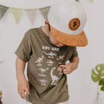 Dino Affirmation T-Shirts for Kids - Little & Brave