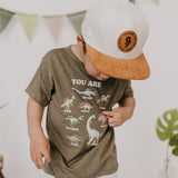 Dino Affirmation T-Shirts for Kids - Little & Brave