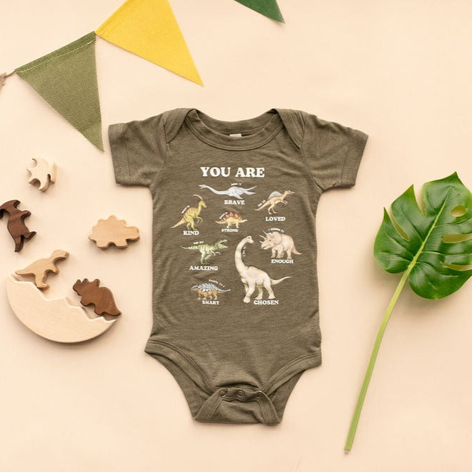 Dino Affirmation Babies - Little & Brave