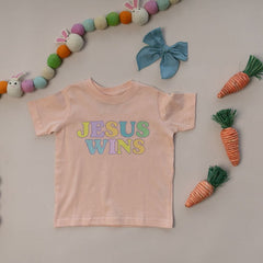 Jesus Wins - Kid Tshirt
