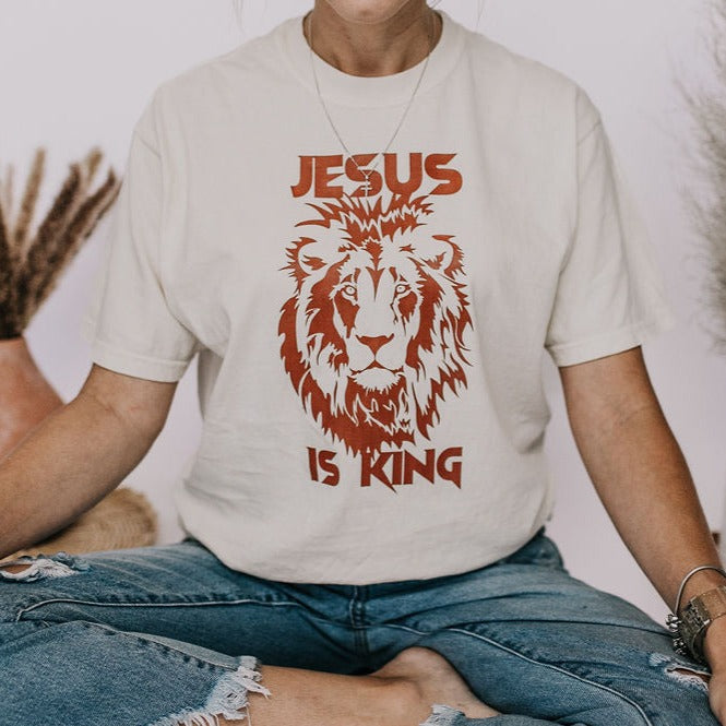 Jesus is King Unisex Tee- Adult
