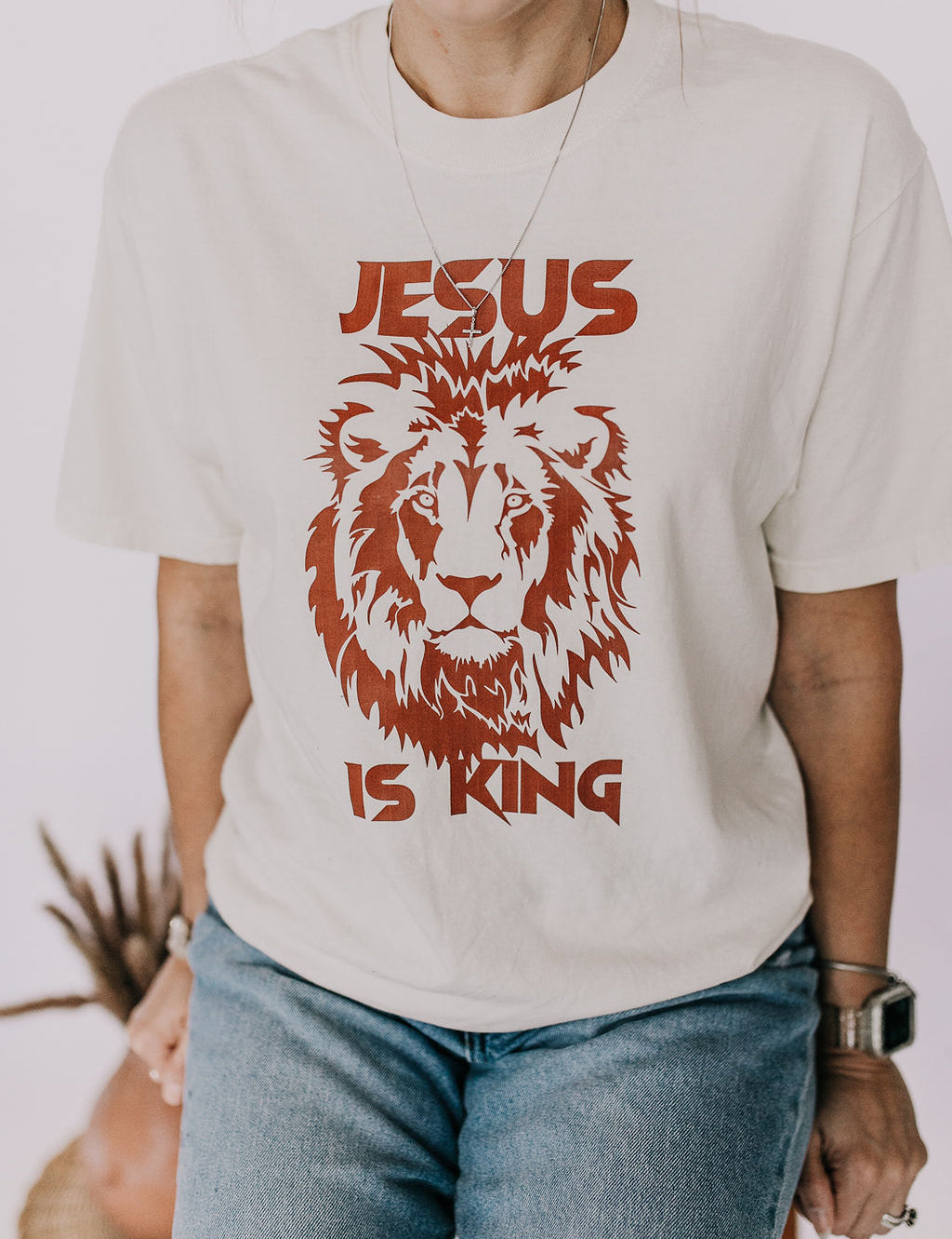 Jesus is King Unisex Tee- Adult - Little & Brave