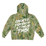 Created for Such a Time as This – Wood Camo Hoodie