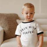 Born With Purpose – Retro Ringer Tee