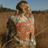 Created for Such a Time as This - Wood Camo Crewneck