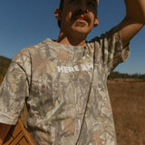Created for Such a Time as This – Wood Camo Graphic Tee