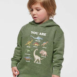 Dino Affirmation Hoodie – “You Are” Edition