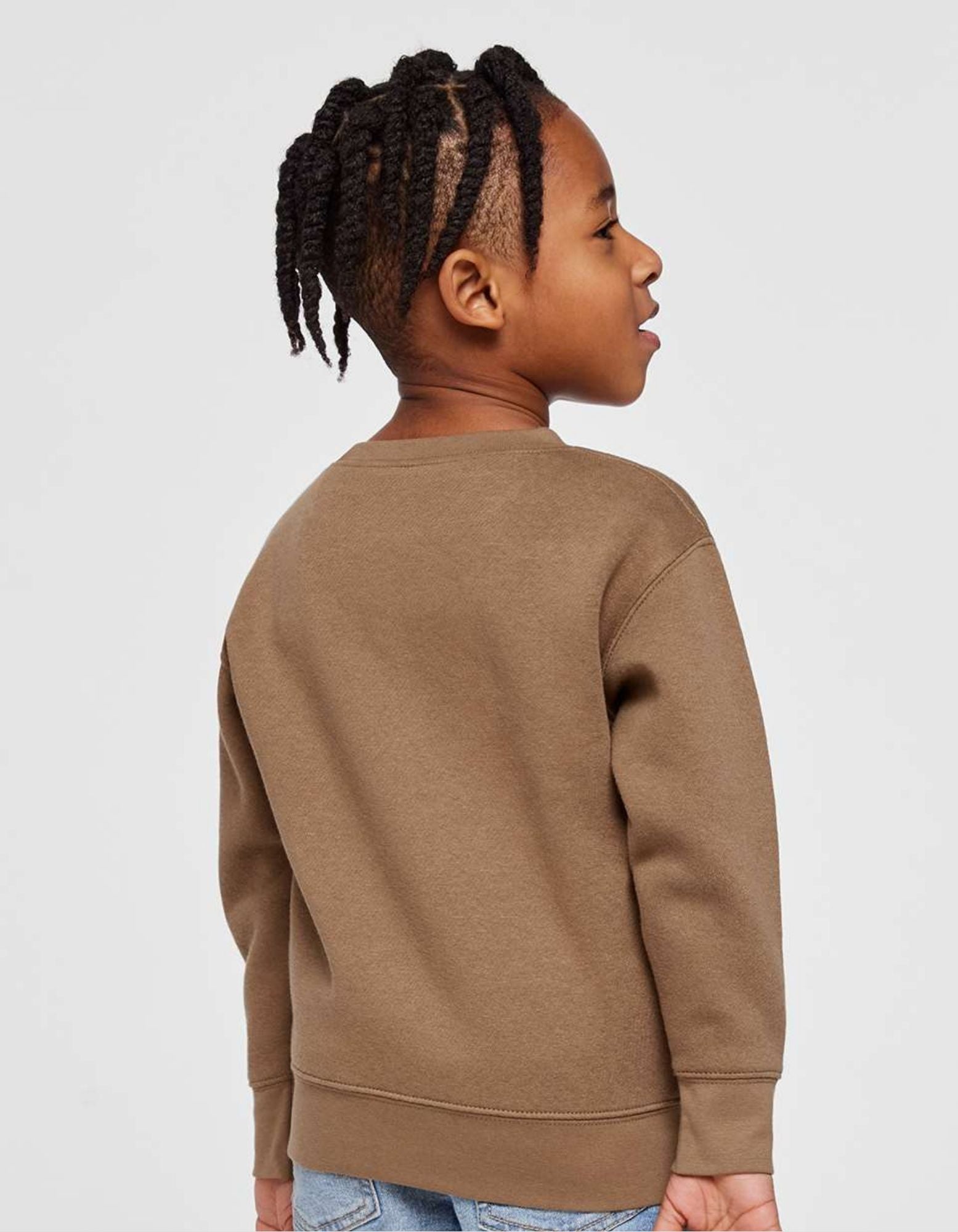 Eden By Penelope Kids Long Sleeve Sweatshirt Cassou Heather Grey