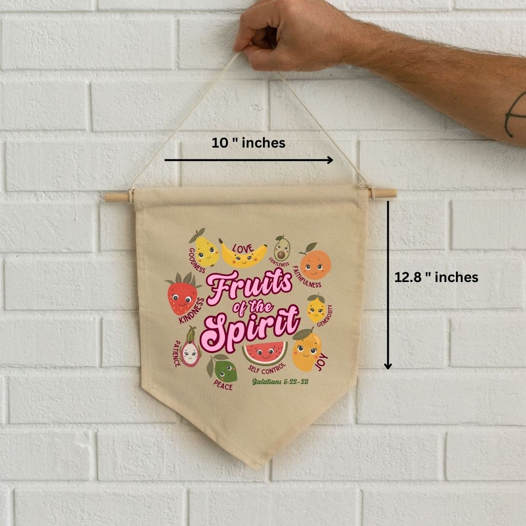 Fruits of Spirit - Small Banner - Little & Brave