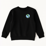 Not of This World Kids Crewneck – Faith-Based Graphic Sweatshirt