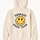 Courage Over Fear Hoodie – Faith-Based Christian Sweatshirt