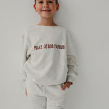 Make Jesus Famous Kid Crewneck