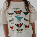 Butterfly Affirmation Tee for Girls