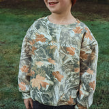 Make Jesus Famous – Toddler Camo Crewneck