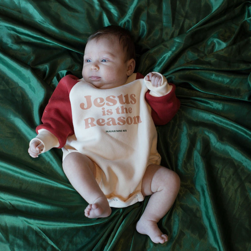 Baby Romper - Jesus is the Reason - Little & Brave