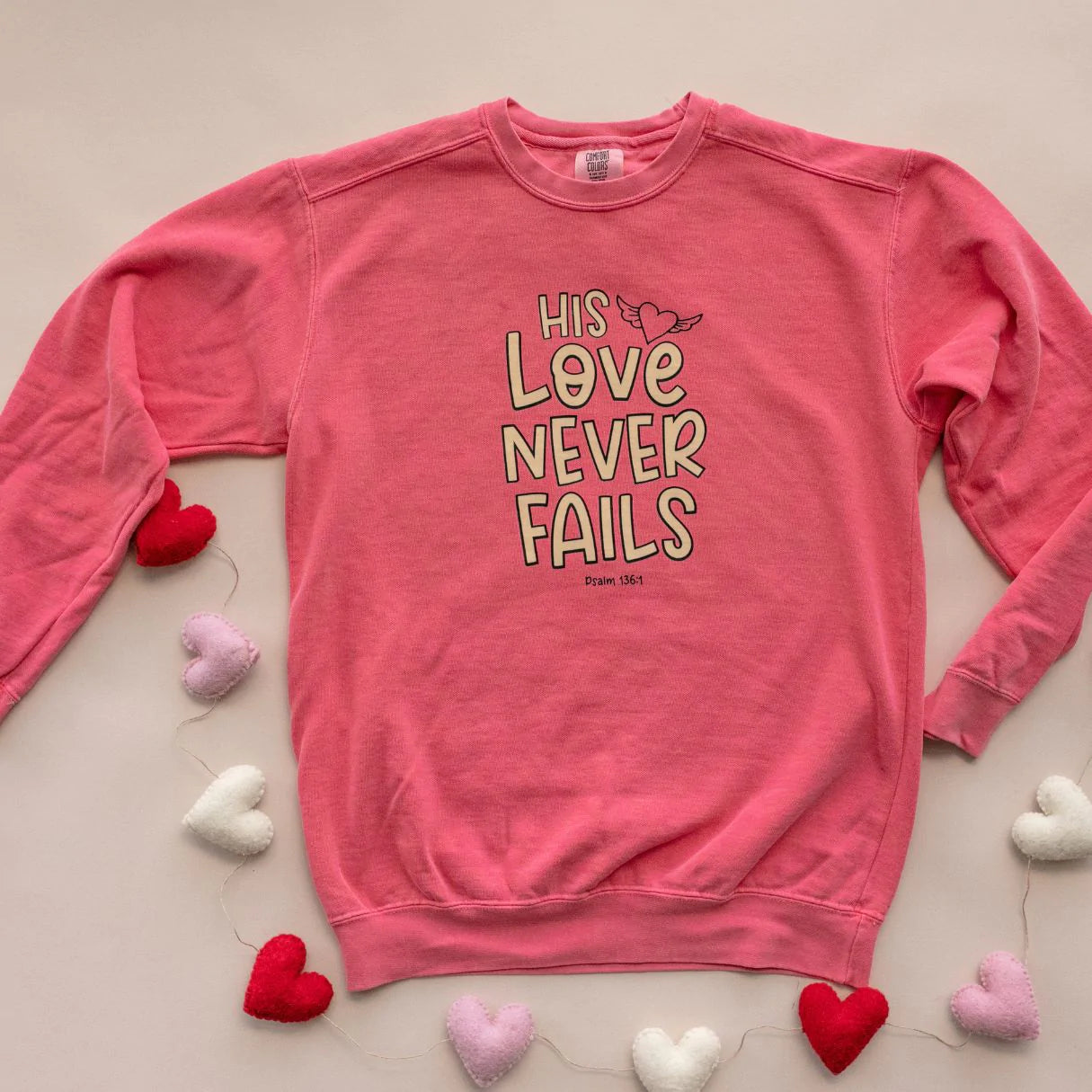 PRE ORDER - HIS LOVE NEVER FAILS - ADULT - Little & Brave