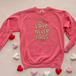PRE ORDER - HIS LOVE NEVER FAILS - ADULT - Little & Brave