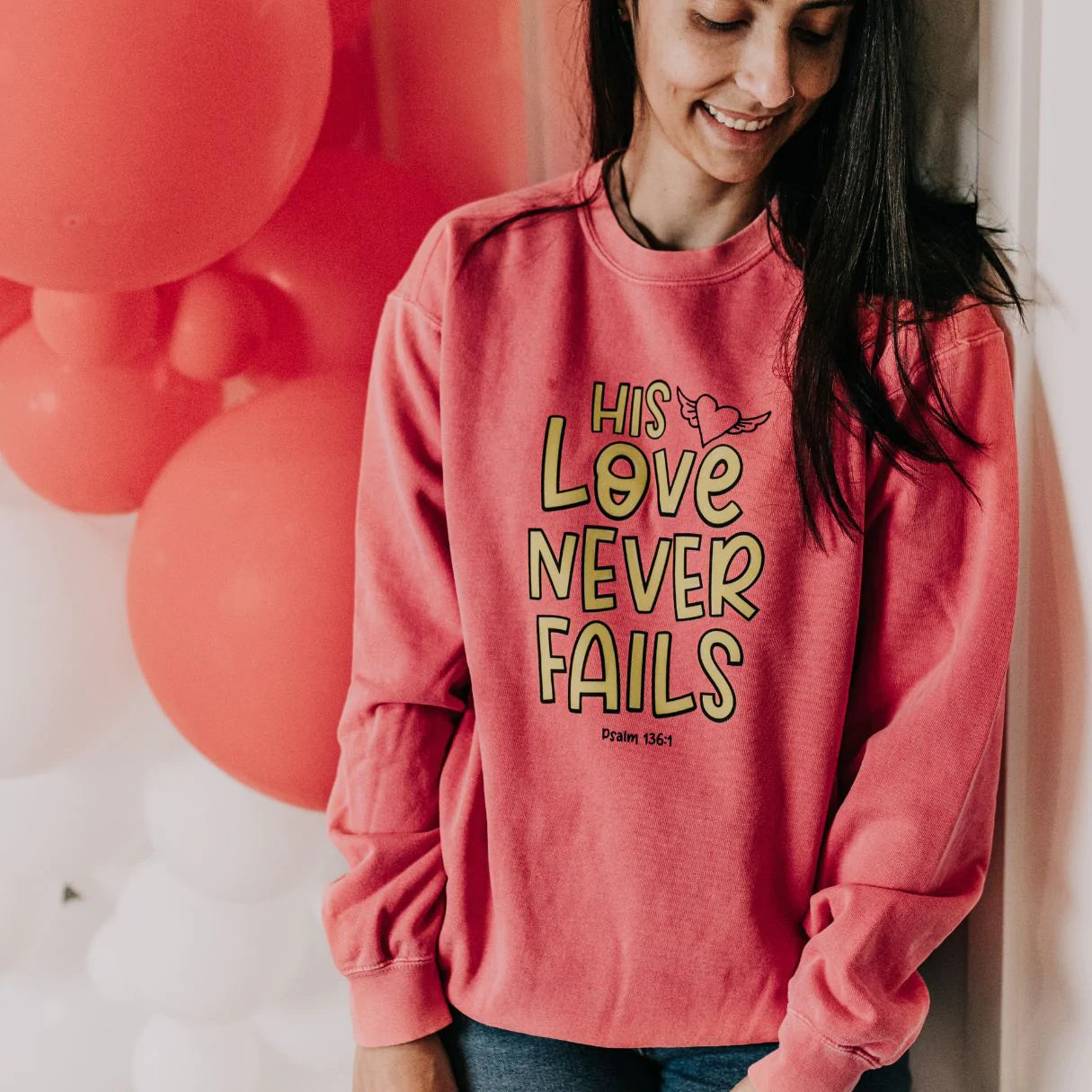 PRE ORDER - HIS LOVE NEVER FAILS - ADULT - Little & Brave