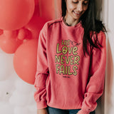 PRE ORDER - HIS LOVE NEVER FAILS - ADULT - Little & Brave