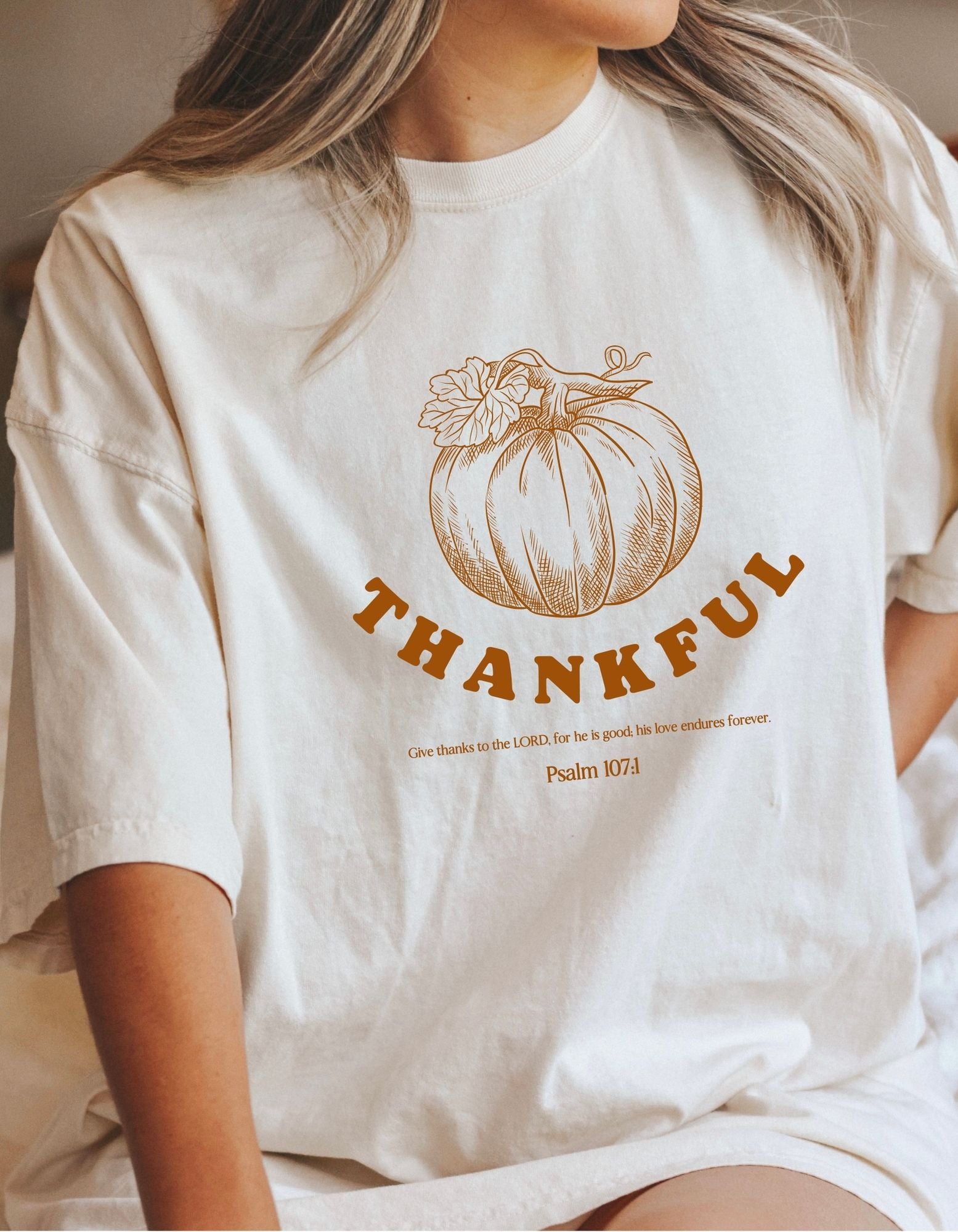 Thankful Adult Tshirt - Little & Brave