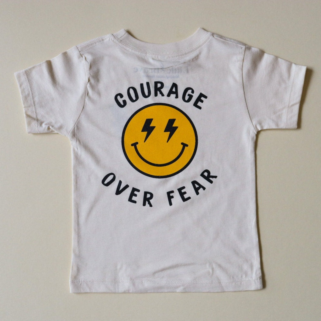 Courage Over Fee Tee - Little & Brave